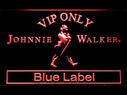 Johnnie Walker Blue Label VIP Only neon sign LED
