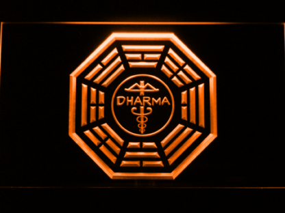 Lost Dharma Initiative The Staff neon sign LED