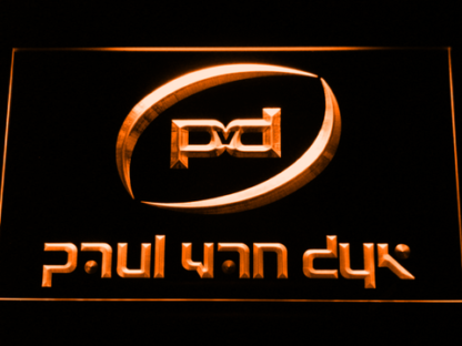Paul Van Dyk neon sign LED