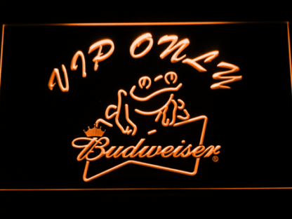 Budweiser Frog VIP Only neon sign LED
