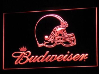 Cleveland Browns Budweiser neon sign LED