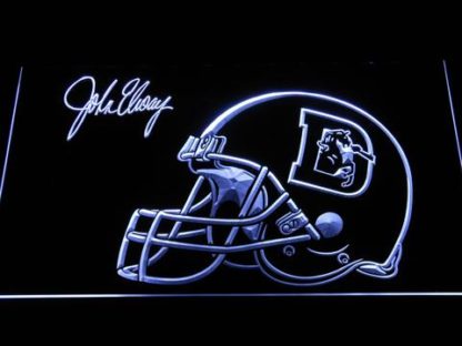 Denver Broncos John Elway Signature neon sign LED