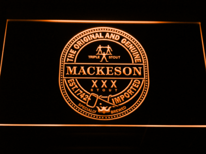Mackeson Triple Stout neon sign LED