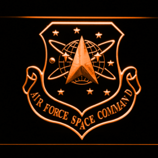 US Air Force Space Command neon sign LED