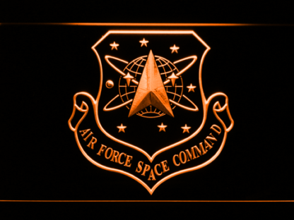 US Air Force Space Command neon sign LED