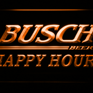 Busch Happy Hour neon sign LED