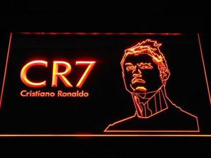 Real Madrid CF Cristiano Ronaldo neon sign LED