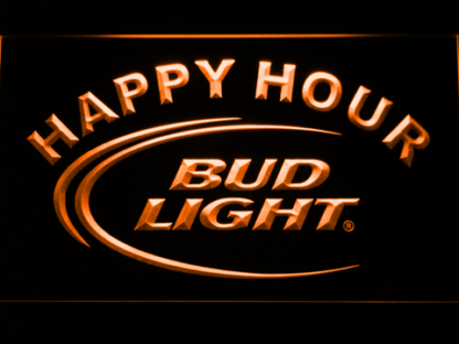 Bud Light Happy Hour neon sign LED