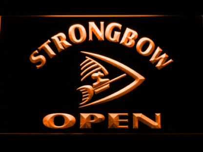 Strongbow Open neon sign LED