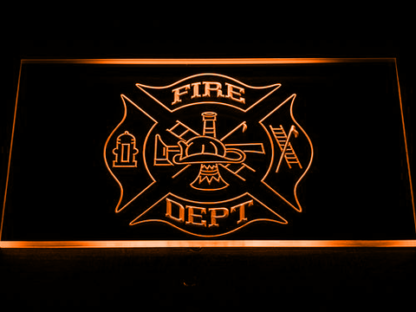 Fire Department neon sign LED