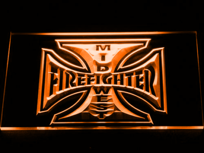 Fire Fighter Mid West neon sign LED