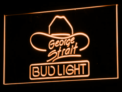 Bud Light George Strait neon sign LED