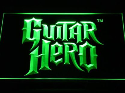 Guitar Hero neon sign LED