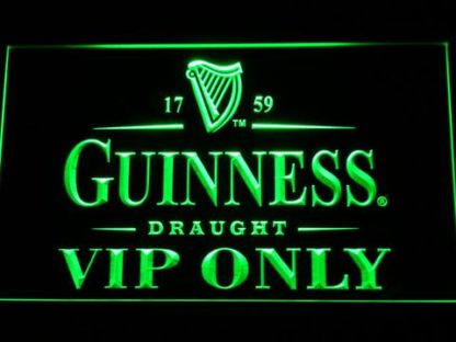 Guinness Draught VIP Only neon sign LED