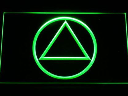 Alcoholics Anonymous neon sign LED
