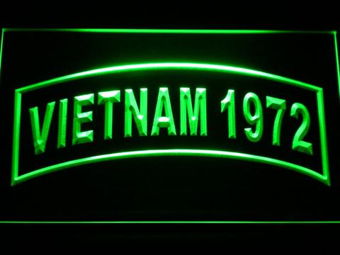 US Army Vietnam 1972 neon sign LED