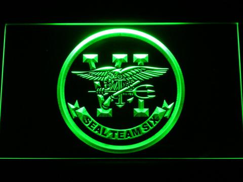 US Navy SEAL Team 6 neon sign LED