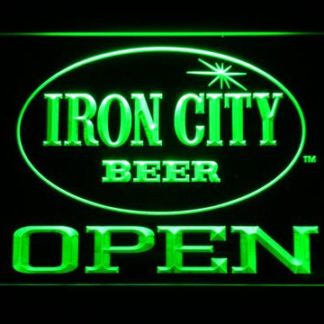 Iron City Open neon sign LED