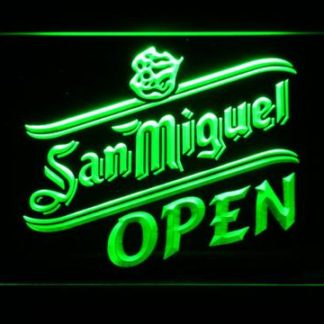 San Miguel Open neon sign LED