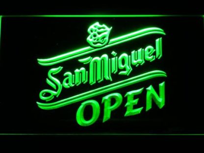 San Miguel Open neon sign LED