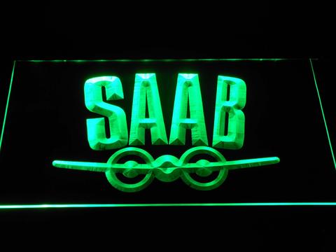 Saab Aeroplane Logo neon sign LED