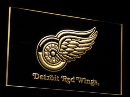 Detroit Red Wings neon sign LED