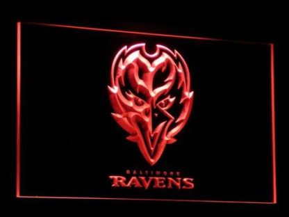 Baltimore Ravens Raven neon sign LED
