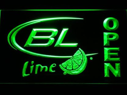 Bud Light Lime Open neon sign LED