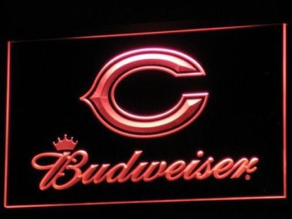 Chicago Bears Budweiser neon sign LED