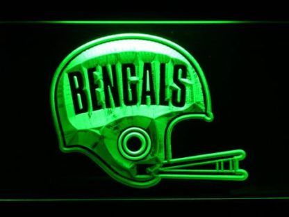 Cincinnati Bengals 1968-1979 Helmet - Legacy Edition neon sign LED