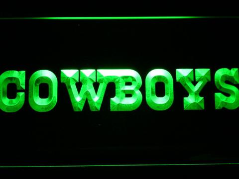 Dallas Cowboys Text neon sign LED