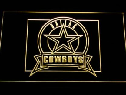 Dallas Cowboys Badge neon sign LED