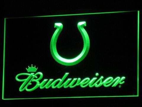 Indianapolis Colts Budweiser neon sign LED