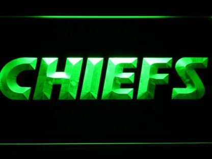Kansas City Chiefs Text neon sign LED
