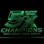New England Patriots 5X Super Bowl Champions - Image 6