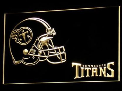 Tennessee Titans Helmet neon sign LED