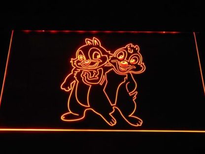 Chip 'n' Dale neon sign LED