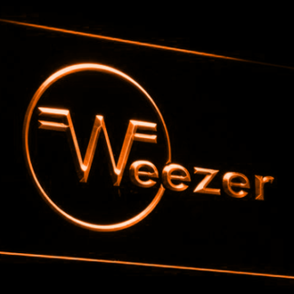 Weezer neon sign LED