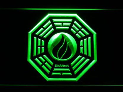 Lost Dharma Initiative The Flame neon sign LED