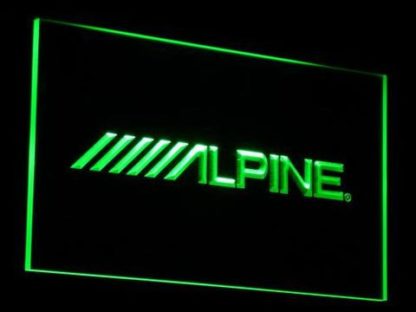 Alpine neon sign LED