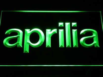 Aprilia neon sign LED