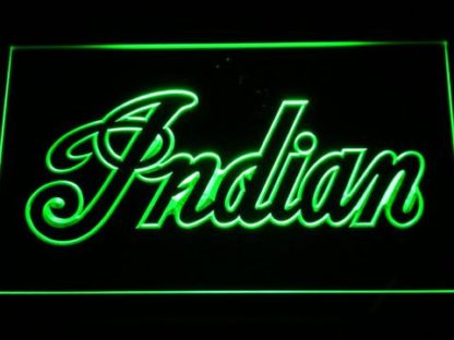 Indian Wordmark Outline neon sign LED