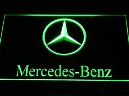 Mercedes Benz neon sign LED