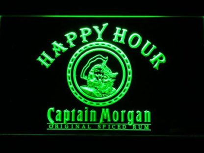 Captain Morgan Original Happy Hour neon sign LED