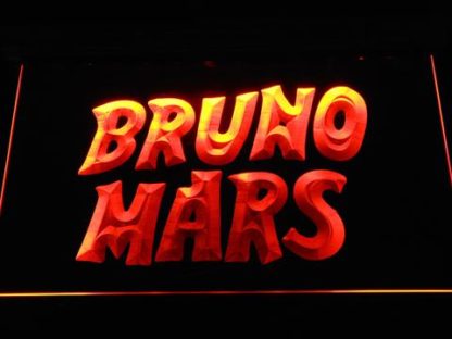 Bruno Mars neon sign LED