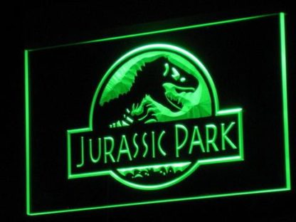 Jurassic Park neon sign LED