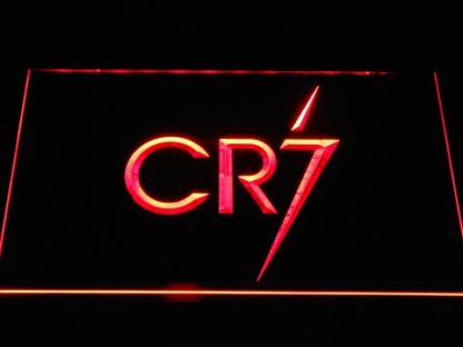 Real Madrid CF Cristiano Ronaldo CR7 Logo neon sign LED