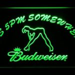 Budweiser Woman's Silhouette It's 5pm Somewhere - Image 4