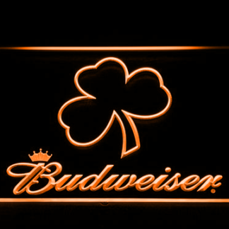 Budweiser Shamrock Outline neon sign LED