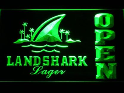 Landshark Open neon sign LED